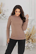 Водолазка тепла 025 бежевий, фото 3