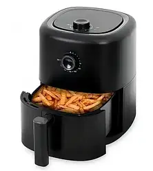 Фритюрниця для дому з таймером Crownberg CB-5541 на 1.5 л безмасляна фритюрниця 1200 Вт
