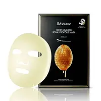 JM Solution Honey Luminous Royal Propolis Mask Восстанавливающая тканевая маска с прополисом