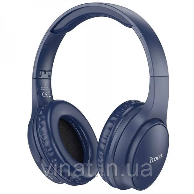 Бездротові навушники HOCO Bluetooth з мікрофоном Hoco W40 з мікрофоном, підтримка TF-карток, AUX
