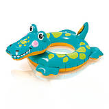 Дитячий надувний круг Тукан 89х56 см Надувні круги, платформи для моря пляжу, для дітей, тварини, фото 8