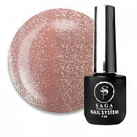 Гель-лак Saga Professional Glow Cat 04 рожево-карамельний. 9 мл