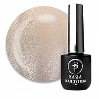 Гель-лак Saga Professional Glow Cat 07 карамельний латте. 9 мл