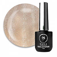 Гель-лак Saga Professional Glow Cat 06 бежевий. 9 мл