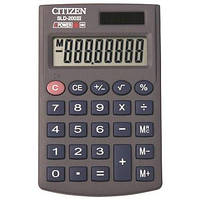 Калькулятор 8 розрядний 100x70x12мм CITIZEN SLD-200III