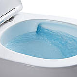 Унітаз Qtap Robin New QT1333046EUQW безобідковий із сидінням Soft-close, фото 6