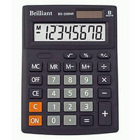 Калькулятор 8 розрядний 103x137x31 мм Brilliant BS-208NR