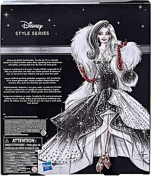 Колекційна лялька Круелла Де Віль Стильні лиходії Disney Princess Style Series Contemporary Cruella De Vil