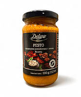 Соус Deluxe Pesto з в'яленими томатами і сиром 190г