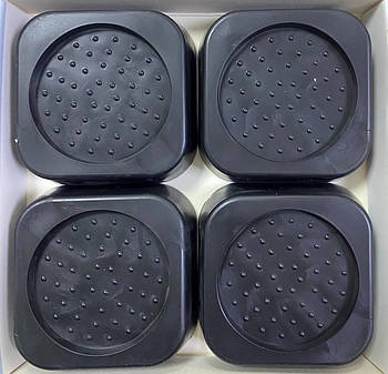 Антивібраційні підставки під побутову техніку Shock Absorber LUX (чорна)