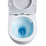 Унітаз Qtap Robin New QT1333046EUQW безобідковий із сидінням Soft-close, фото 3