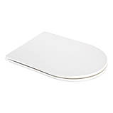 Унітаз Qtap Robin New QT1333046EUQW безобідковий із сидінням Soft-close, фото 8