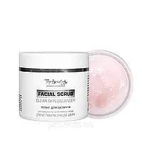 Скраб-пілінг для жирної та проблемної шкіри обличчя Top Beauty Facial Scrub Clear Skin Balancer 100 мл