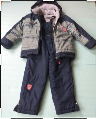Зимовий дитячий комплект Торгова марка: MMdadaK (Польща) (куртка на флісі+напівкомбінезон) 110 см