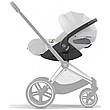Cybex Priam 4.0 коляска 3 в 1 Off White шасі Matt Black, фото 10