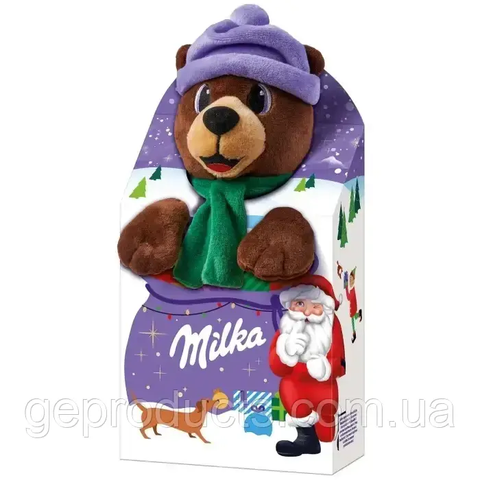 Новорічний подарунок з іграшкою Milka 96,5г. Німеччина