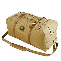 Сумка тактическая (вещмешок). Армейская сумка-баул Oxford на 130 литров (Койот).