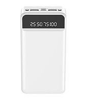 УМБ Power bank XO PR163 20000mAh (LED lamp, набор USB-кабелей) белый (TV)