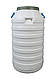Бочка пластикова 60 л харчова біла висока бідон широка горловина місткість для води, фото 2