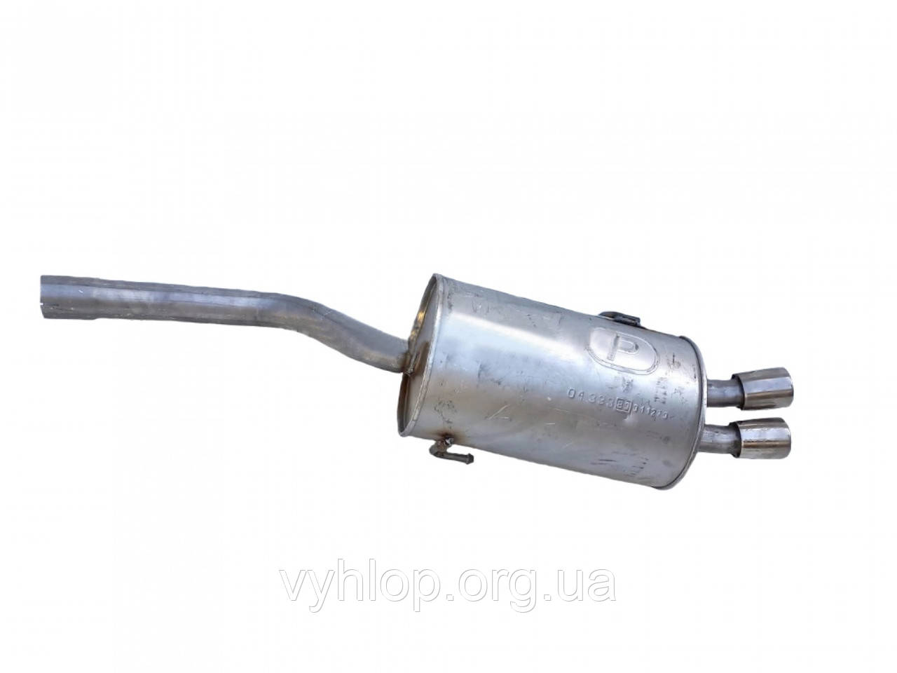 Глушник Citroen C8/ Peugeot 807/Fiat Ulysse 3.0 16V 02-11 (04.333) Polmostrow алюминизированный