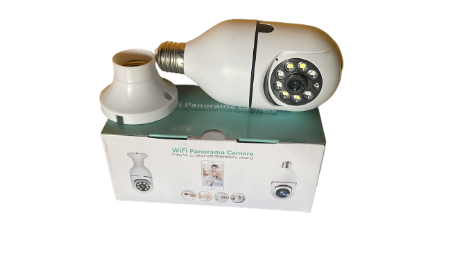 Камера CAMERA SMART IP Лампочка y388 2MP Кругла, фото 1