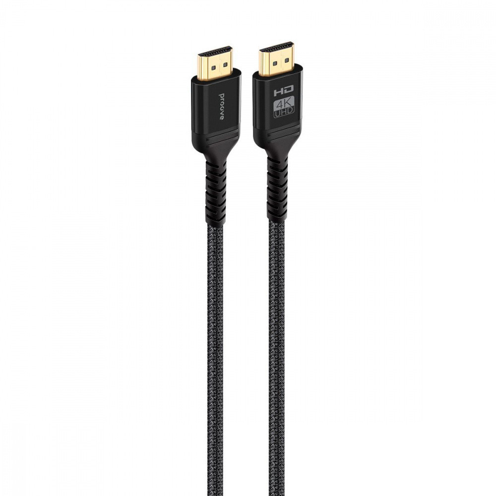 Кабель HDMI to HDMI 3м Proove PlayBack black | Шнур HDMI конектор