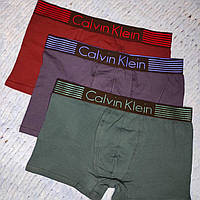 Трусы мужские Calvin Klein, боксеры шорты, разные цвета, размеры M, L, XL, XXL, XXXL