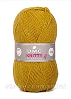 Пряжа акриловая Knitty 4. Цвет: Горчичный