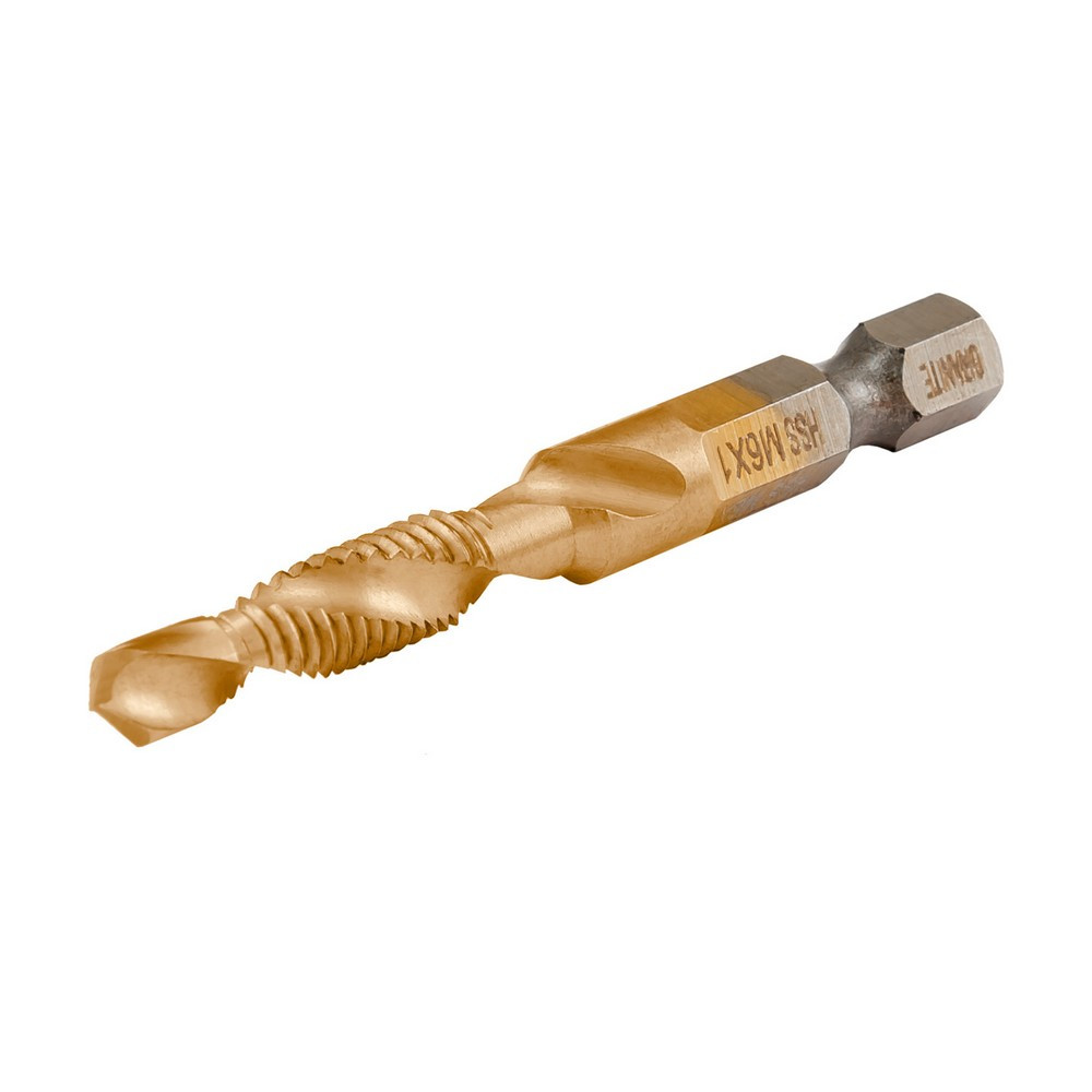 Свердло-мітчик GRANITE HSS M6х1.0 мм DIN338 11-06-100