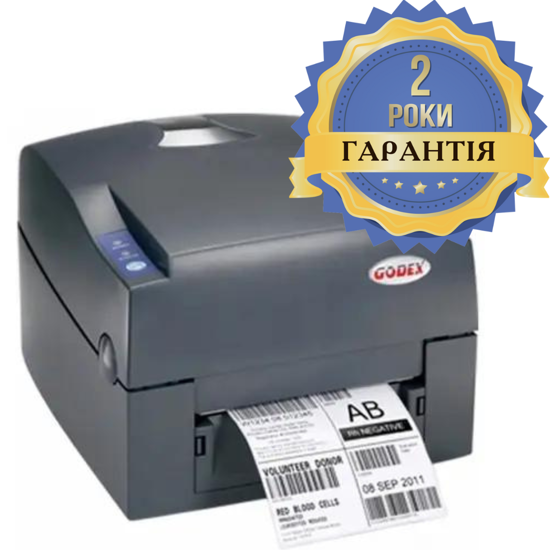 Принтер етикеток Godex G530 (USB+RS232+Ethernet) 300dpi