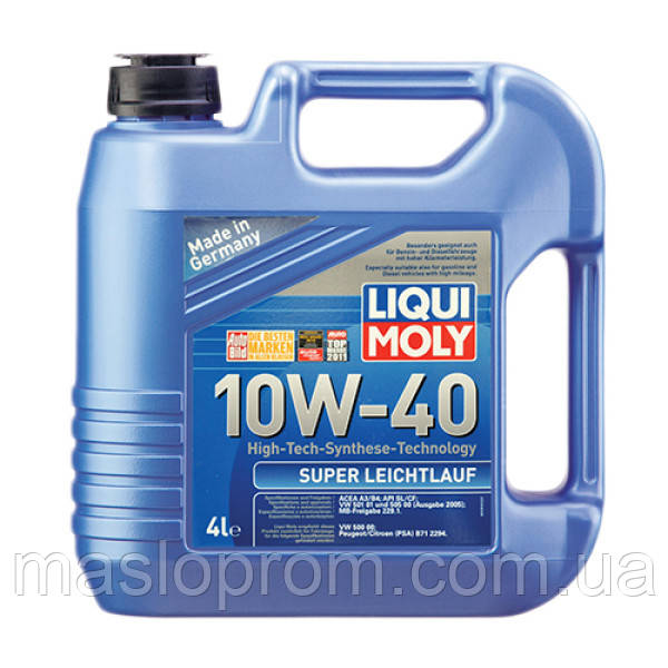 Напівсинтетична моторна олива - Super Leichtlauf SAE 10W-40 4л.