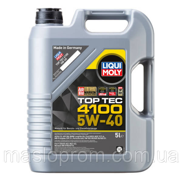 Синтетична моторна олива - Top Tec 4100 SAE 5W-40 5л.