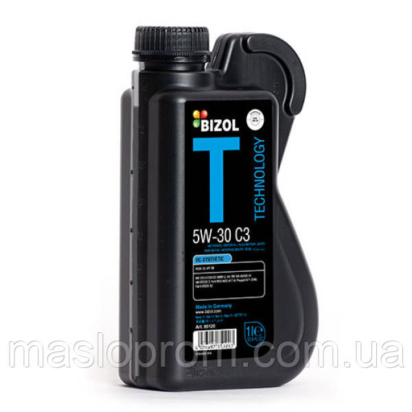Синтетична моторна олива — BIZOL Technology 5W-30 C3 1 л