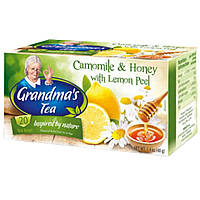 Чай Grandma's tea ромашка, мёд и цедра лимона, в пакетиках