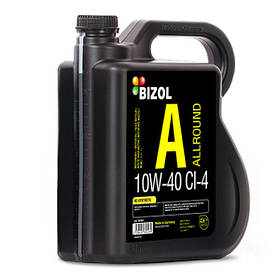 Напівсинтетична моторна олива -  BIZOL Allround 10W-40 CI-4 4л