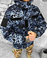 Бушлат уставной ВМСУ морской пиксель, Куртка тактическая морской пиксель, Зимняя тактическая куртка, XL