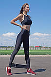 Тканева гумка для фітнесу та спорту PowerPlay 4111 Hip Band L Light Чорна (d_84cm), фото 10