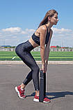 Тканева гумка для фітнесу та спорту PowerPlay 4111 Hip Band L Light Чорна (d_84cm), фото 11
