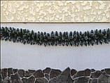 Гірлянда хвойна Кармен зі срібними шишками, перлами 2.70 м/ Ялинкова гілка/Ялинка штучна, фото 3