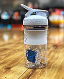 Шейкер спортивний (пляшка) BlenderBottle SportMixer Flip 20oz/590ml White, фото 8