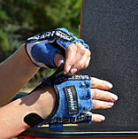 Рукавички для фітнесу Power System PS-2200 Workout Blue M, фото 7