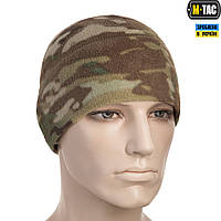 M-Tac шапка Watch Cap флис МС, военная тактическая камуфляжная зимняя флисовая M-Tac шапка