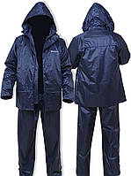 Влагостойкий комплект куртка и брюки с PVC покрытие синий XL