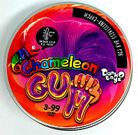 Жуйка для рук "Chameleon Gum", бузковий, укр., в банку 7*3см (12шт)