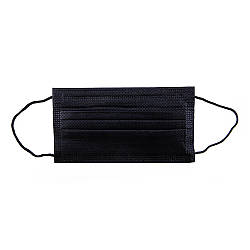 Захисні маски(одноразові) чорні (50шт/уп)