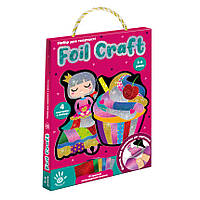 Набор для творчества Foil Craft. Принцесcа, в кор. 30*22*2см, ТМ Vladi Toys, Украина