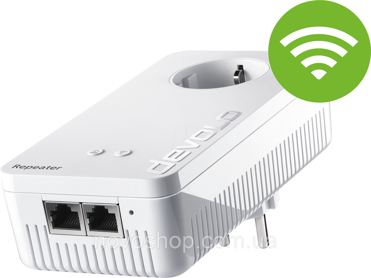 Devolo WiFi Repeater+AC: підсилювач WiFi з інтегрованим штекером