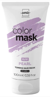 Тонуюча маска для волосся Unic Color Mask 10/61 Перлинний 250 мл, фото 1