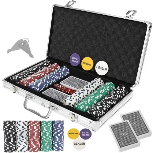 Покерный набор на 300 фишек в чемодане Iso Trade (Набор фишек для покера) - фото 2 - id-p2024907848