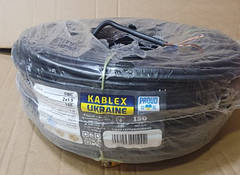 Провід ПВС 2х1,5 Каблекс Одеса (кратно 5м) чорний
